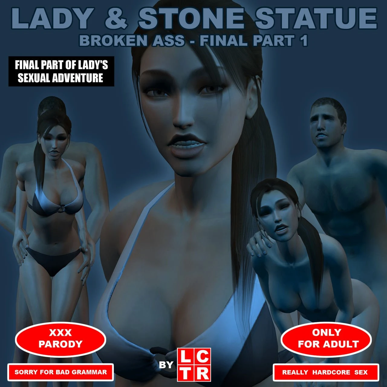 Lady & Stone Statue: Broken Ass - Final Part 1 (I - II) porn comic picture 1