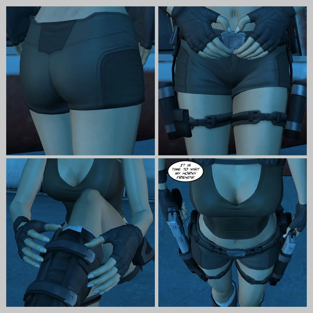 Lady & Stone Statue: Broken Ass - Final Part 1 (I - II) porn comic picture 18