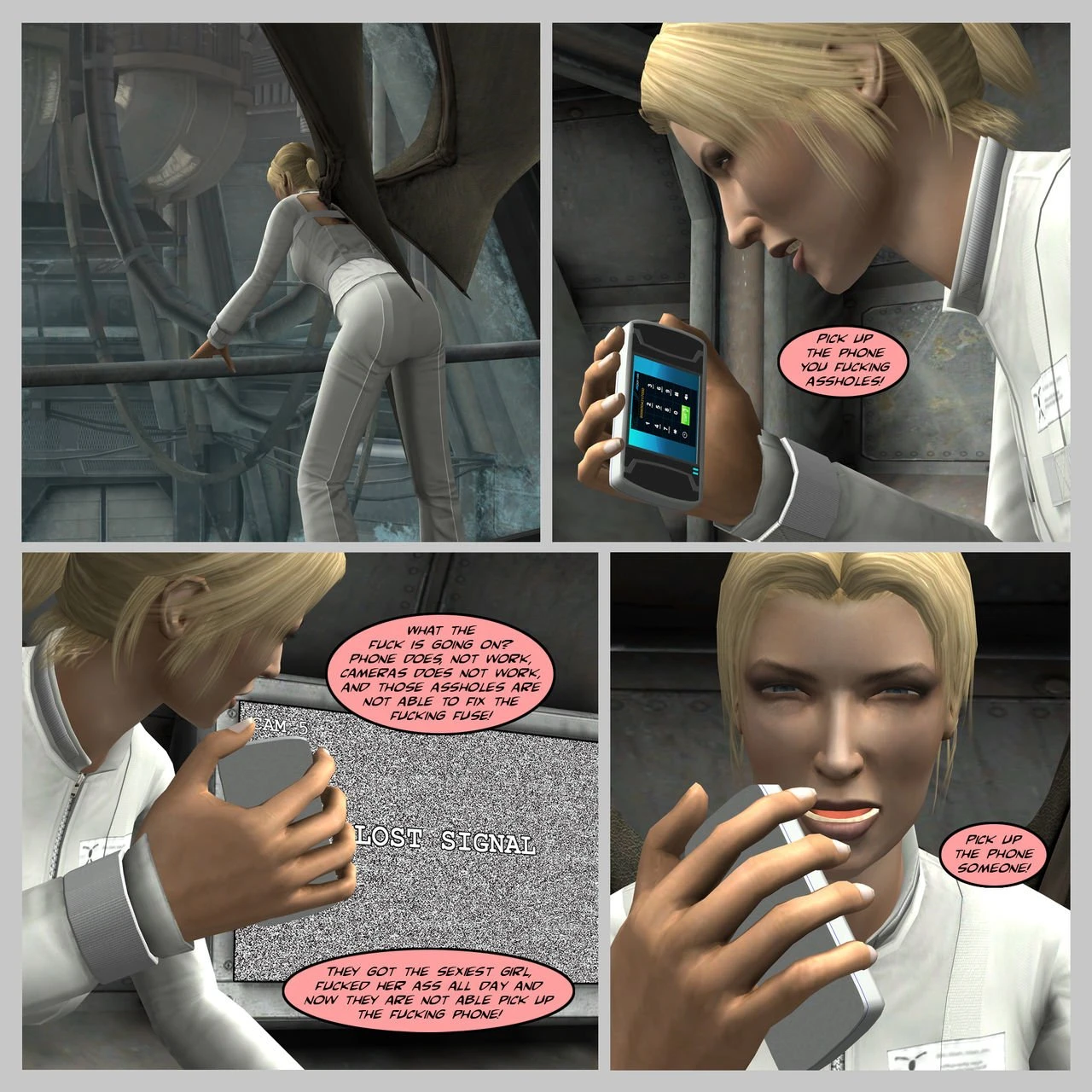 Lady & Stone Statue: Broken Ass - Final Part 1 (I - II) porn comic picture 19