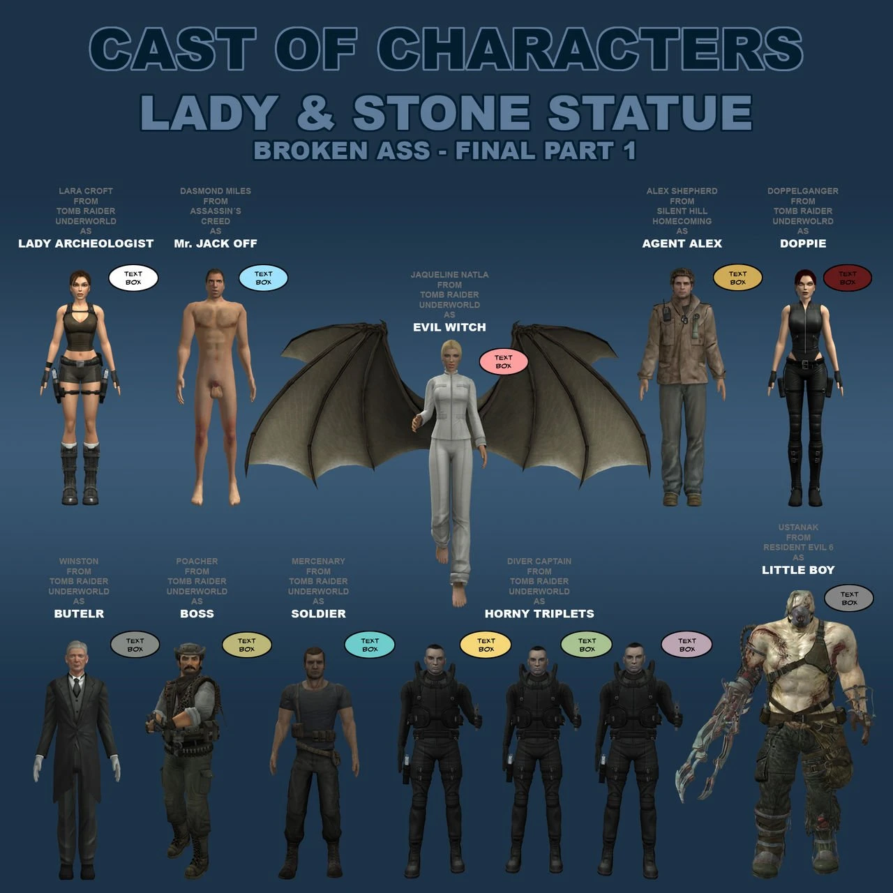 Lady & Stone Statue: Broken Ass - Final Part 1 (I - II) porn comic picture 2