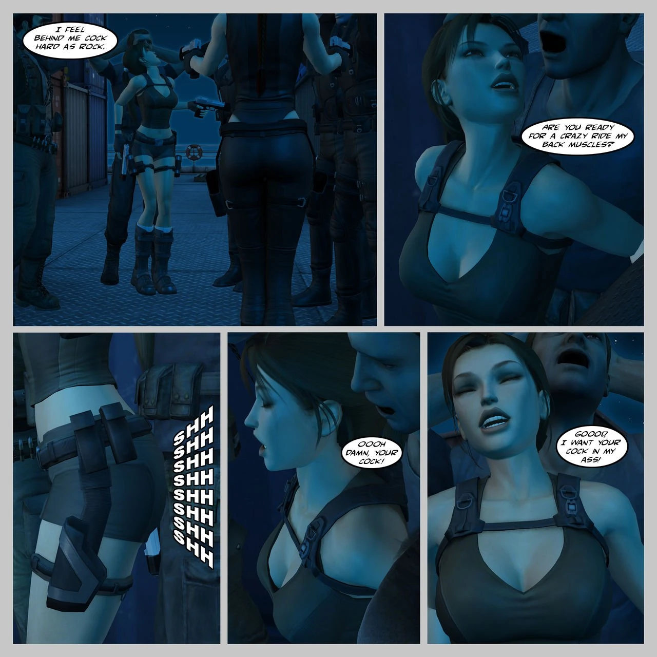 Lady & Stone Statue: Broken Ass - Final Part 1 (I - II) porn comic picture 27