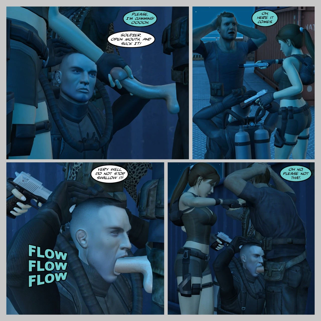 Lady & Stone Statue: Broken Ass - Final Part 1 (I - II) porn comic picture 32