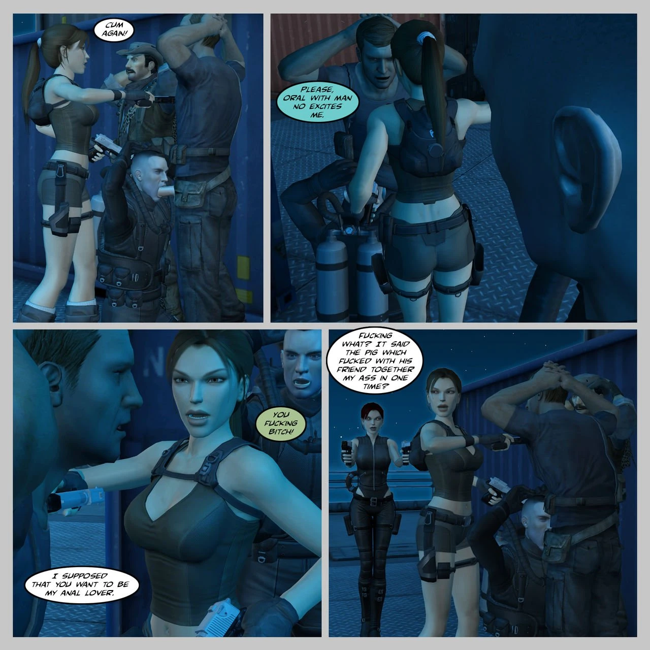Lady & Stone Statue: Broken Ass - Final Part 1 (I - II) porn comic picture 33