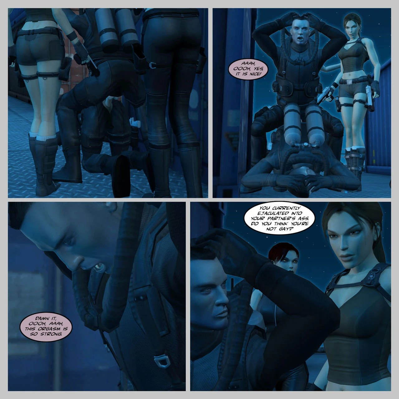 Lady & Stone Statue: Broken Ass - Final Part 1 (I - II) porn comic picture 39