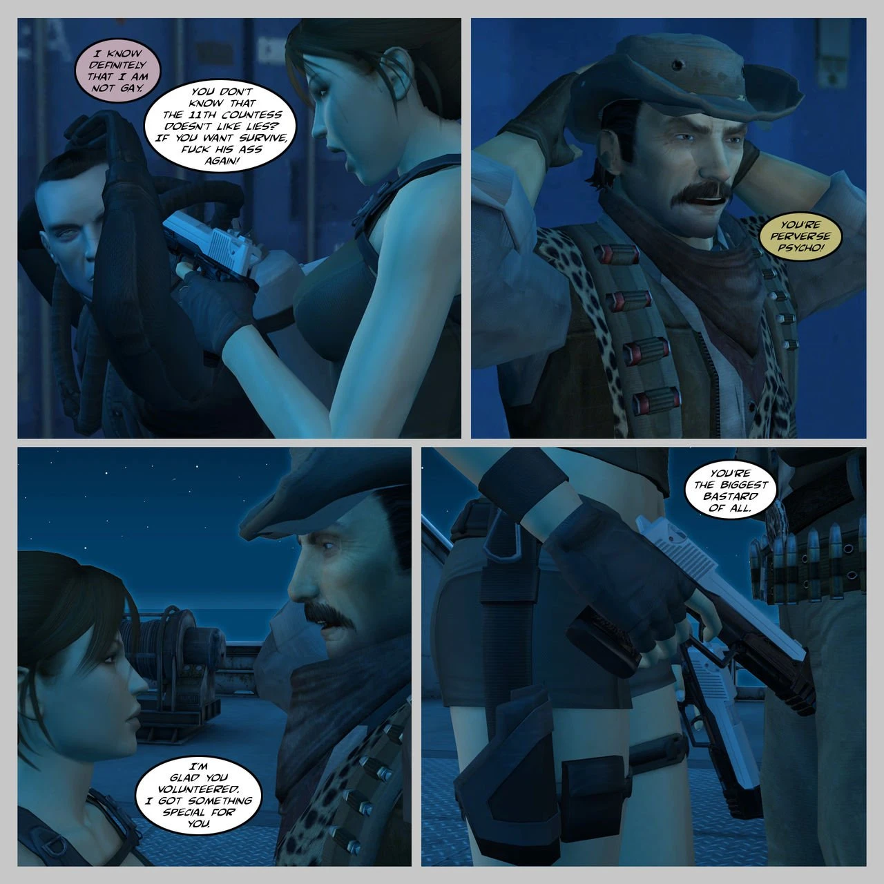 Lady & Stone Statue: Broken Ass - Final Part 1 (I - II) porn comic picture 40