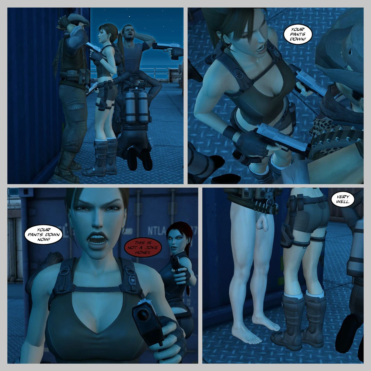 Lady & Stone Statue: Broken Ass - Final Part 1 (I - II) porn comic picture 41