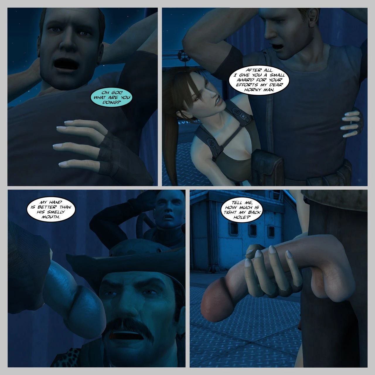 Lady & Stone Statue: Broken Ass - Final Part 1 (I - II) porn comic picture 49