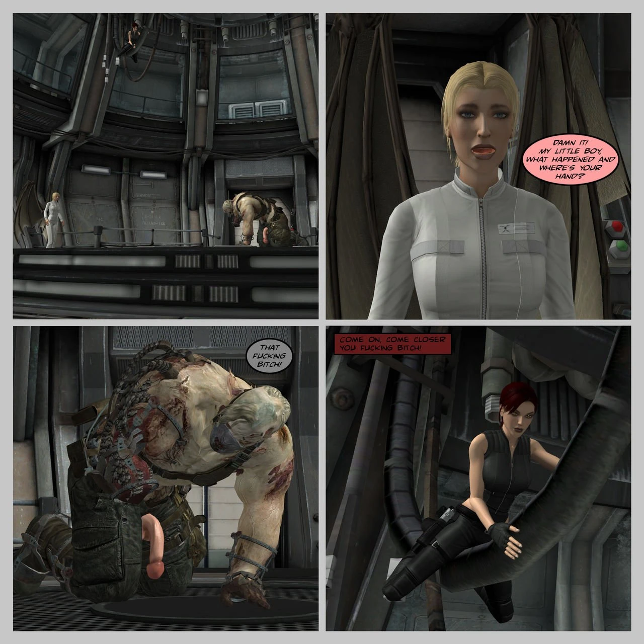 Lady & Stone Statue: Broken Ass - Final Part 1 (I - II) porn comic picture 54