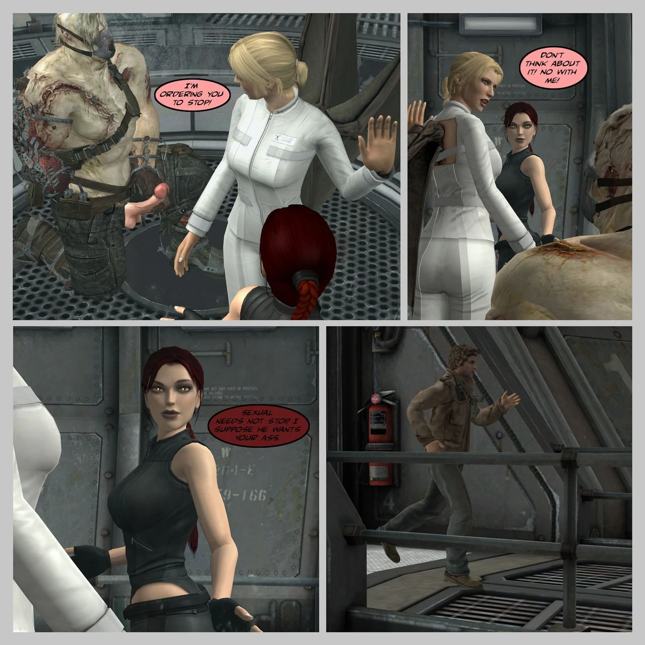 Lady & Stone Statue: Broken Ass - Final Part 1 (I - II) porn comic picture 59