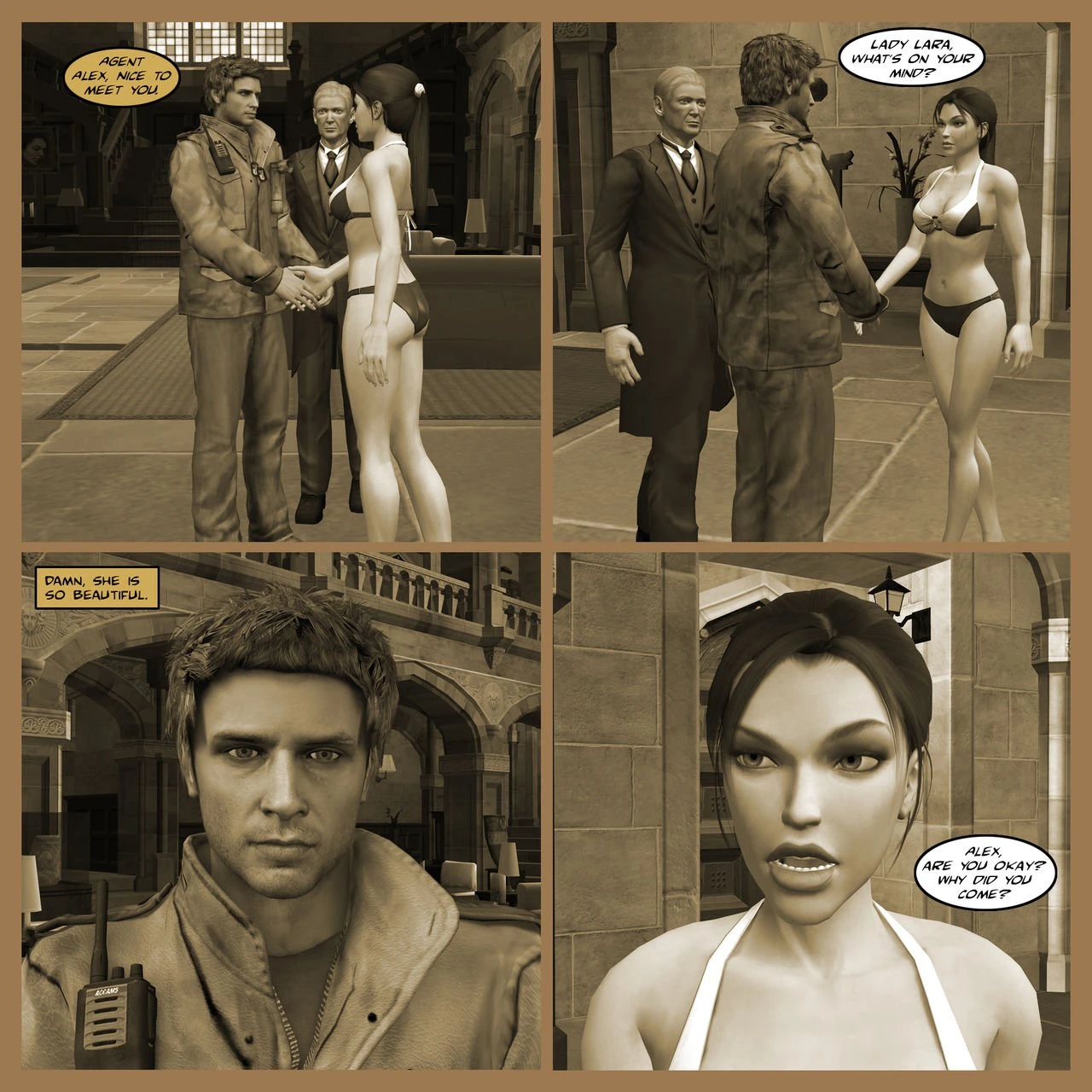 Lady & Stone Statue: Broken Ass - Final Part 1 (I - II) porn comic picture 7