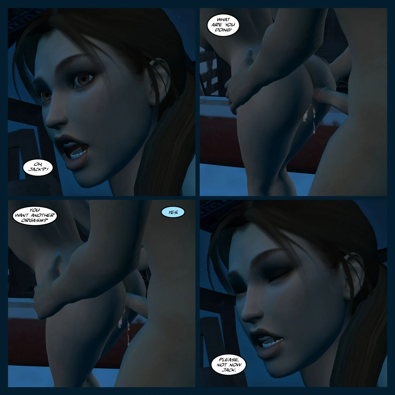 Lady & Stone Statue: Broken Ass - Final Part 2 porn comic picture 18