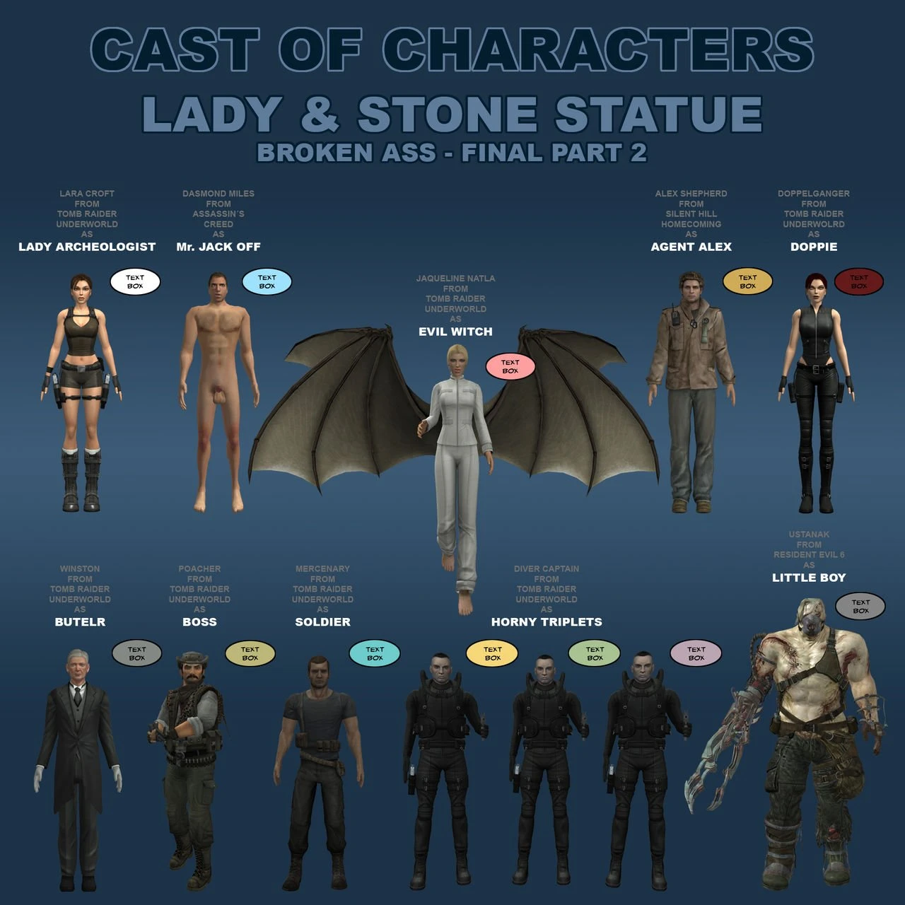 Lady & Stone Statue: Broken Ass - Final Part 2 porn comic picture 2