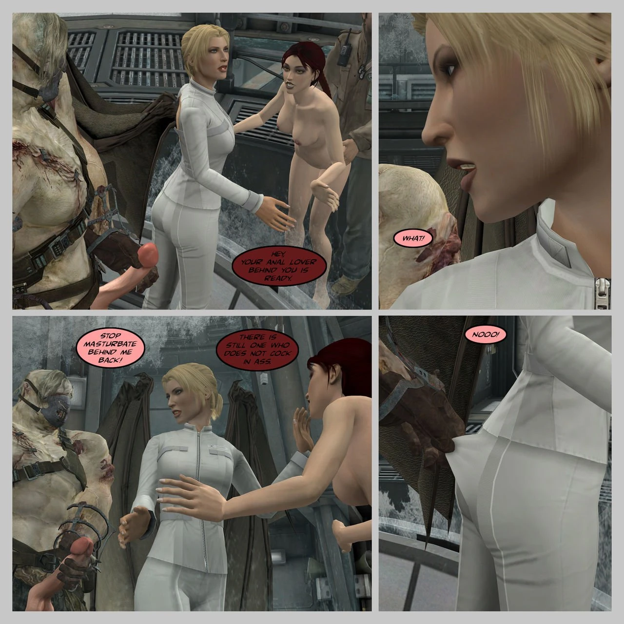 Lady & Stone Statue: Broken Ass - Final Part 2 porn comic picture 25