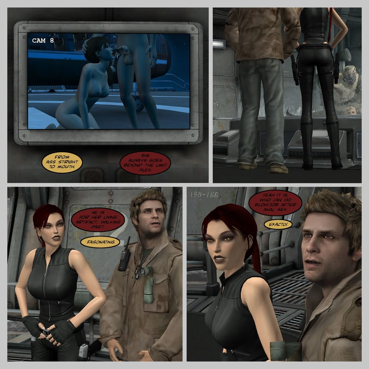 Lady & Stone Statue: Broken Ass - Final Part 2 porn comic picture 40