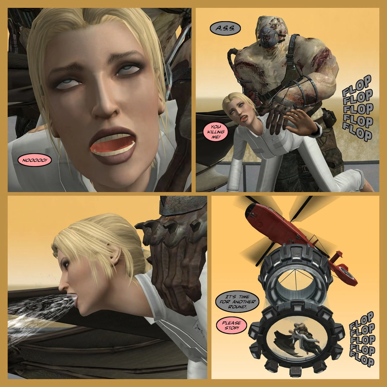 Lady & Stone Statue: Broken Ass - Final Part 2 porn comic picture 42