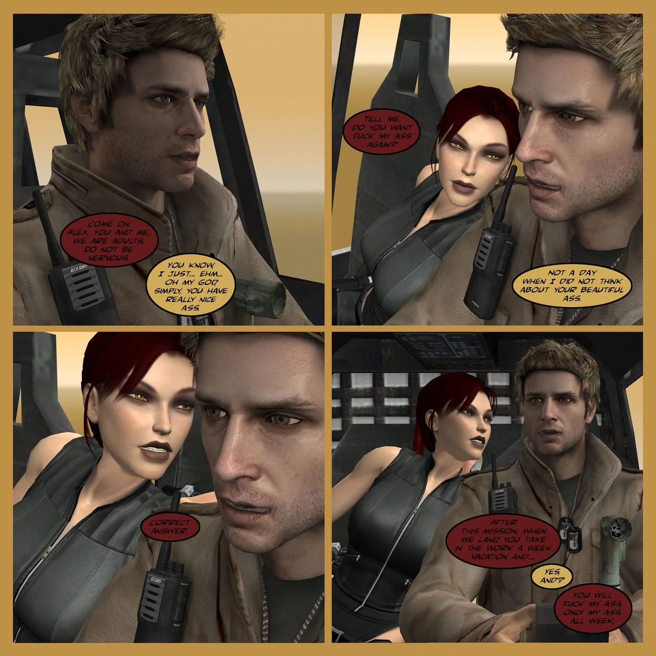 Lady & Stone Statue: Broken Ass - Final Part 2 porn comic picture 45