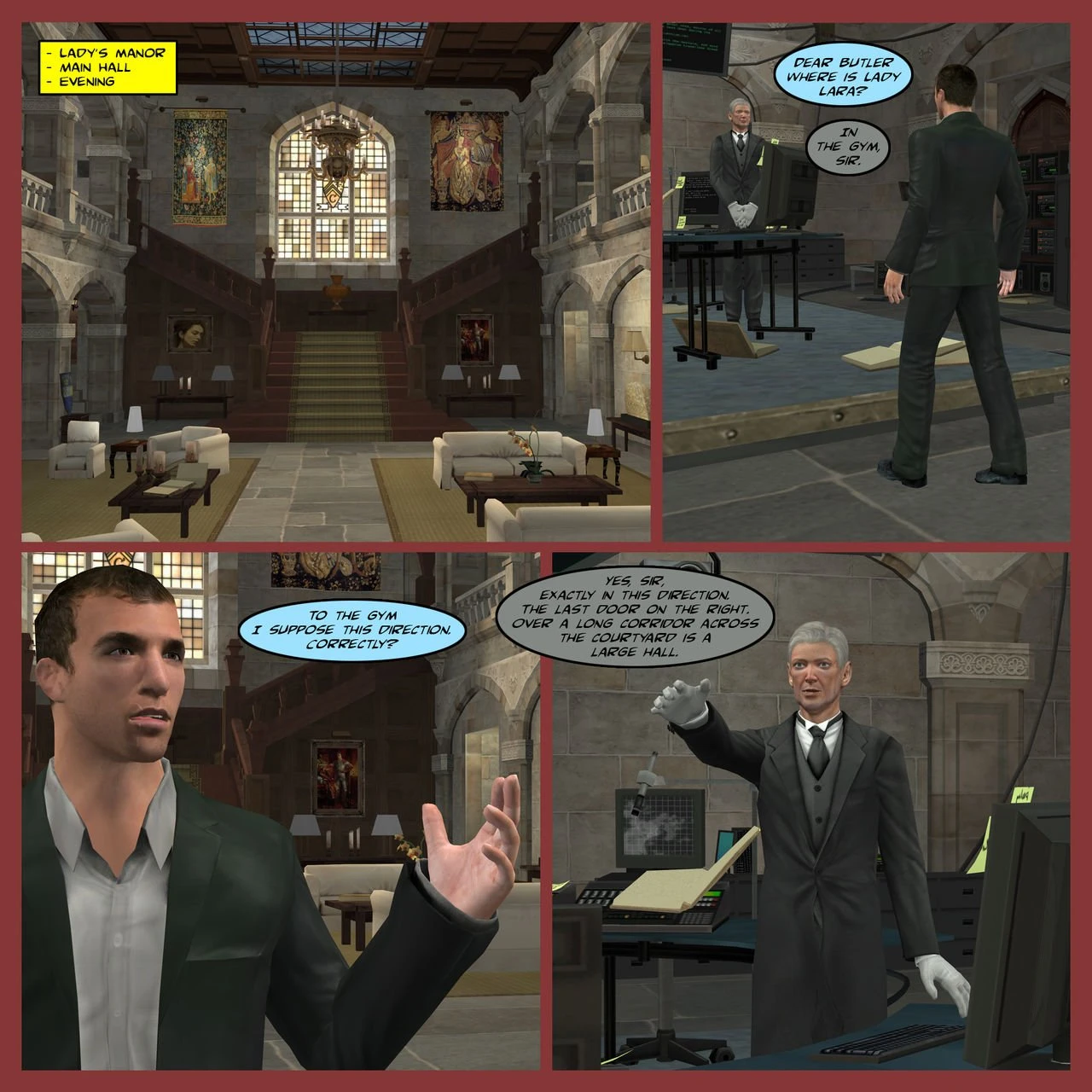 Lady & Stone Statue: Broken Ass - Final Part 2 porn comic picture 50