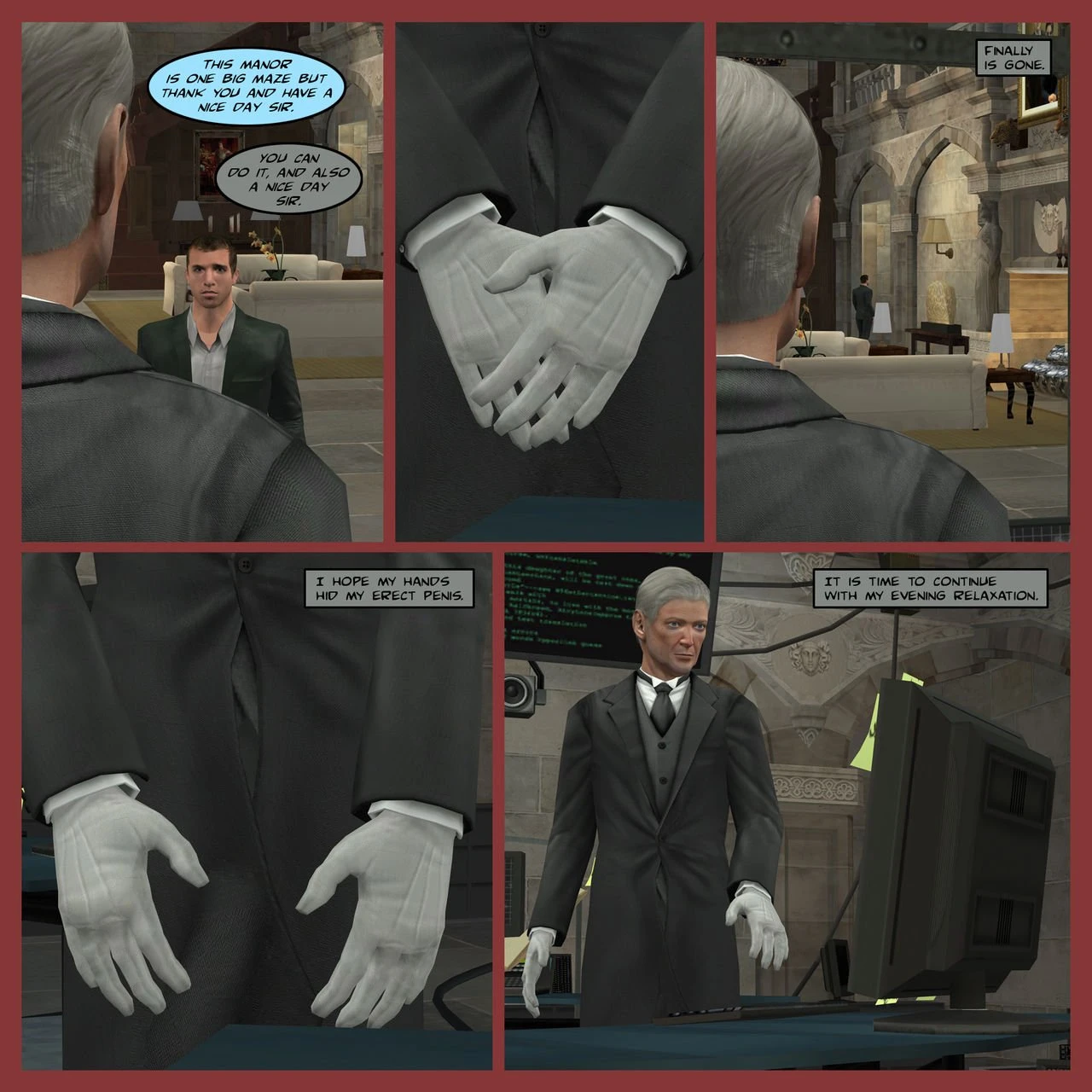 Lady & Stone Statue: Broken Ass - Final Part 2 porn comic picture 51