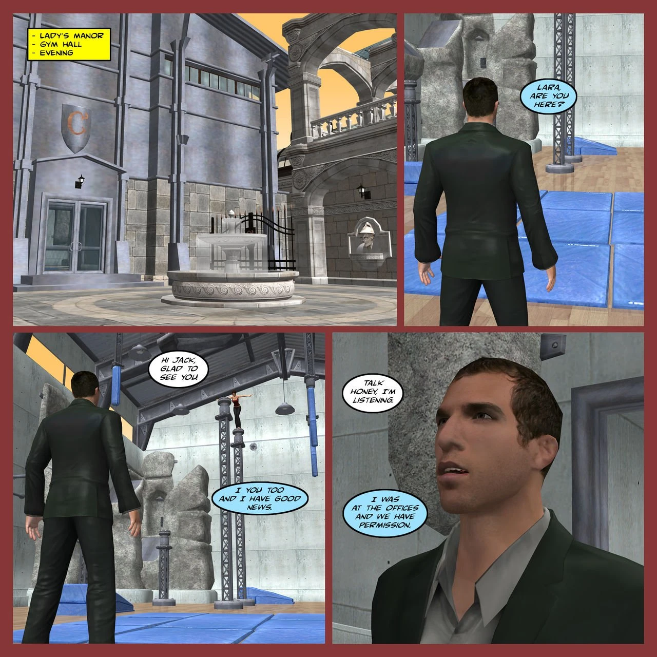 Lady & Stone Statue: Broken Ass - Final Part 2 porn comic picture 53