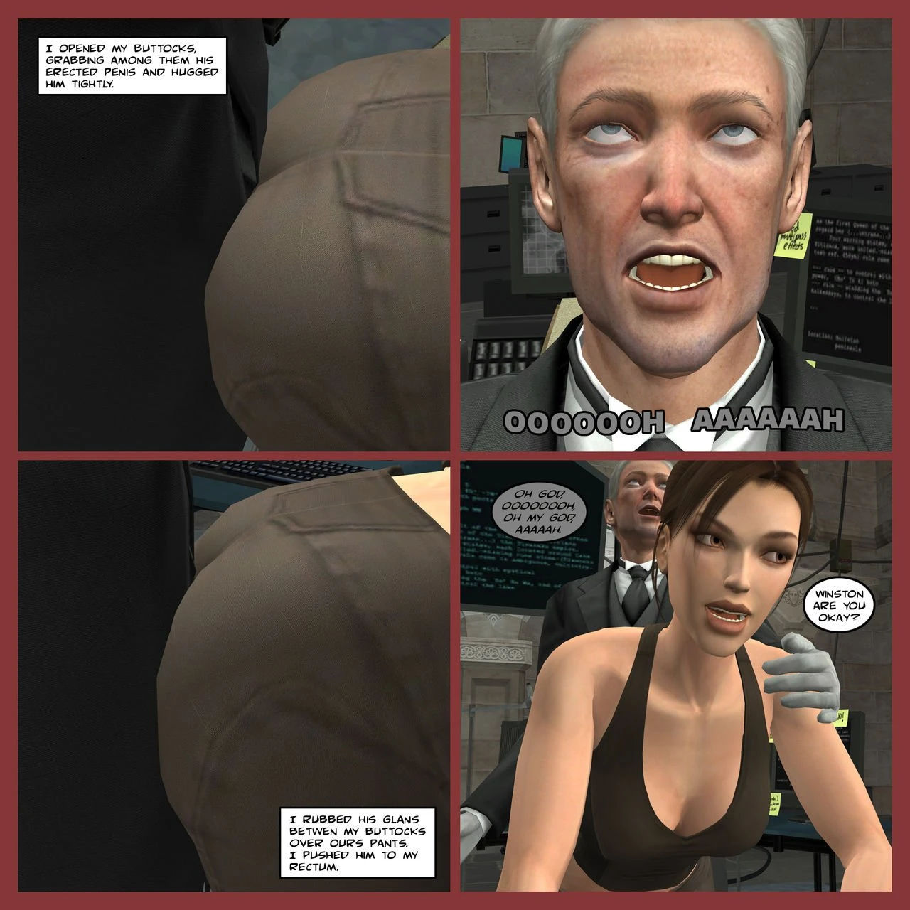 Lady & Stone Statue: Broken Ass - Final Part 2 porn comic picture 67