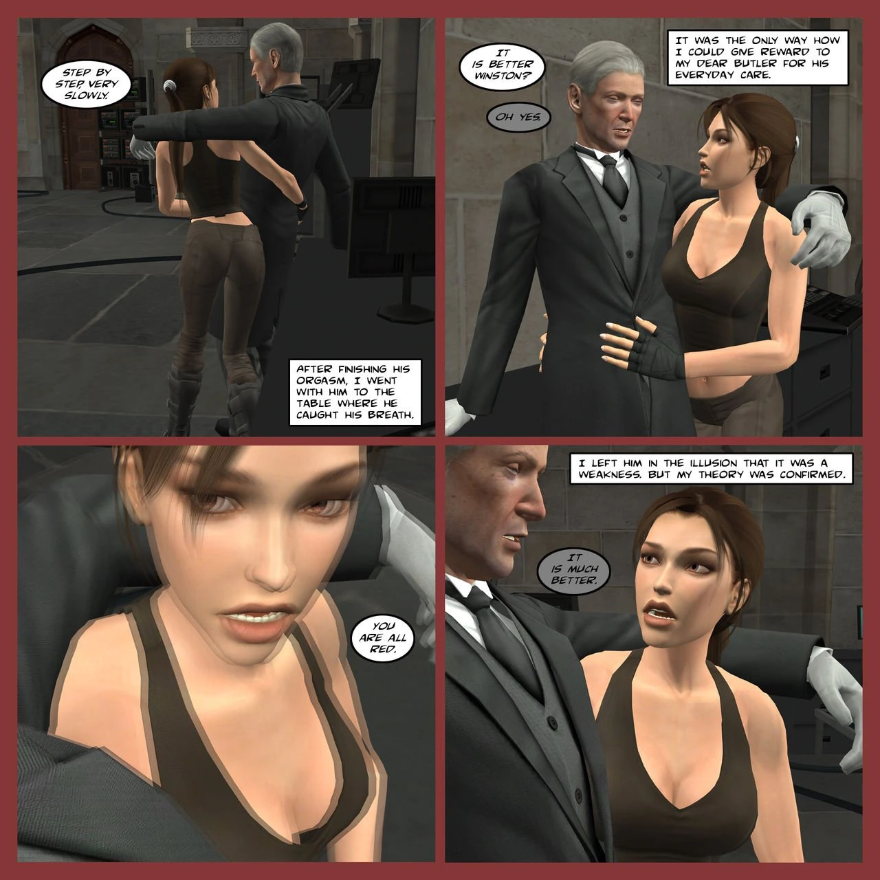 Lady & Stone Statue: Broken Ass - Final Part 2 porn comic picture 70