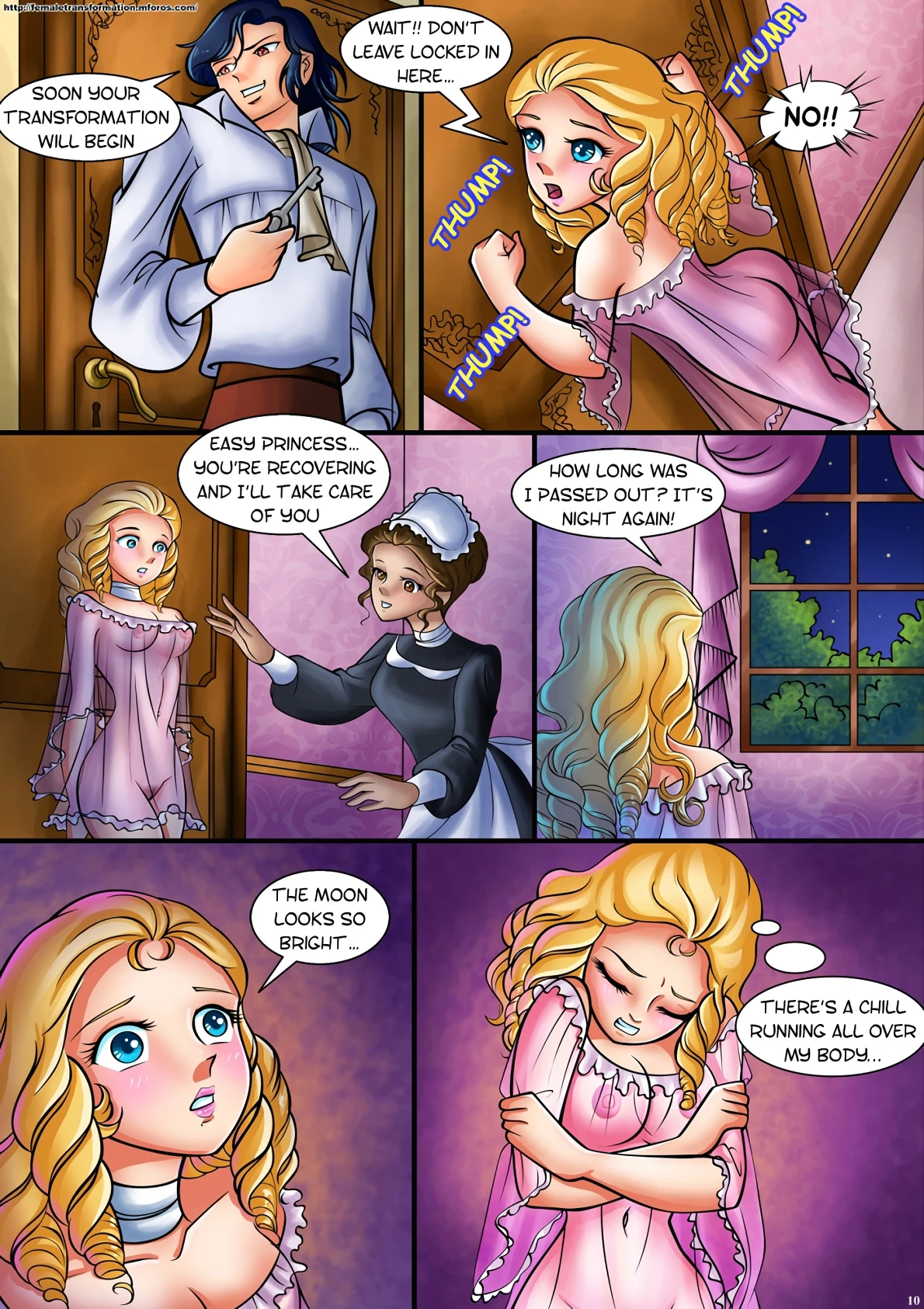 Lady Vampire porn comic picture 11