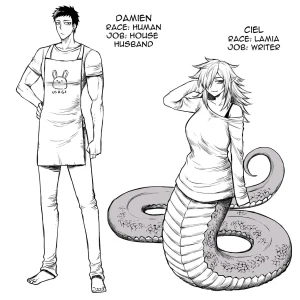 Lamia GF porn comic picture 1