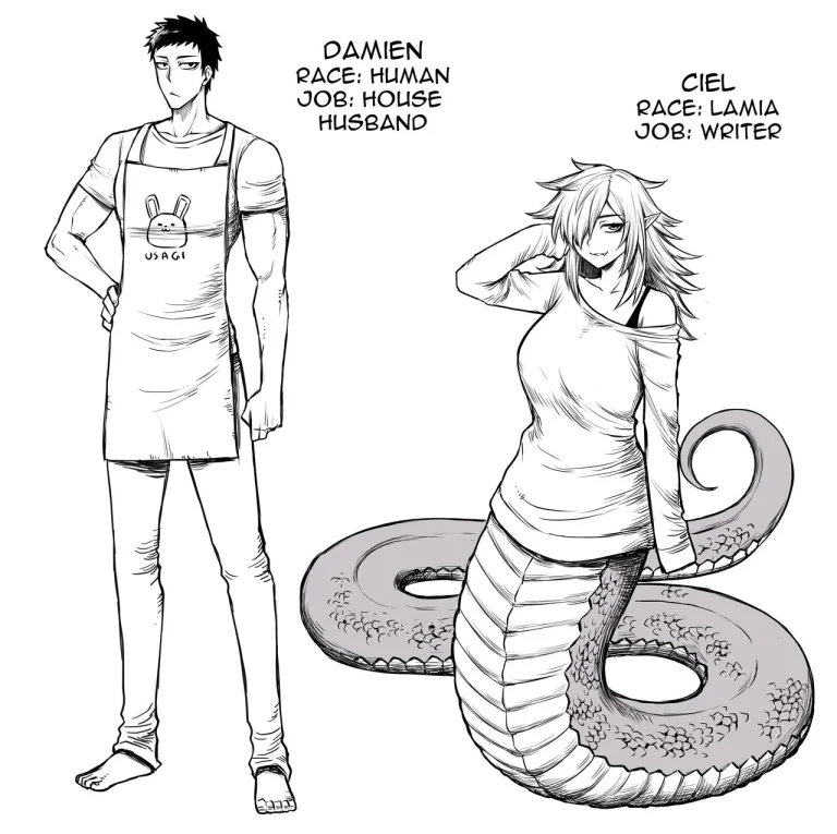 Lamia GF porn comic picture 1