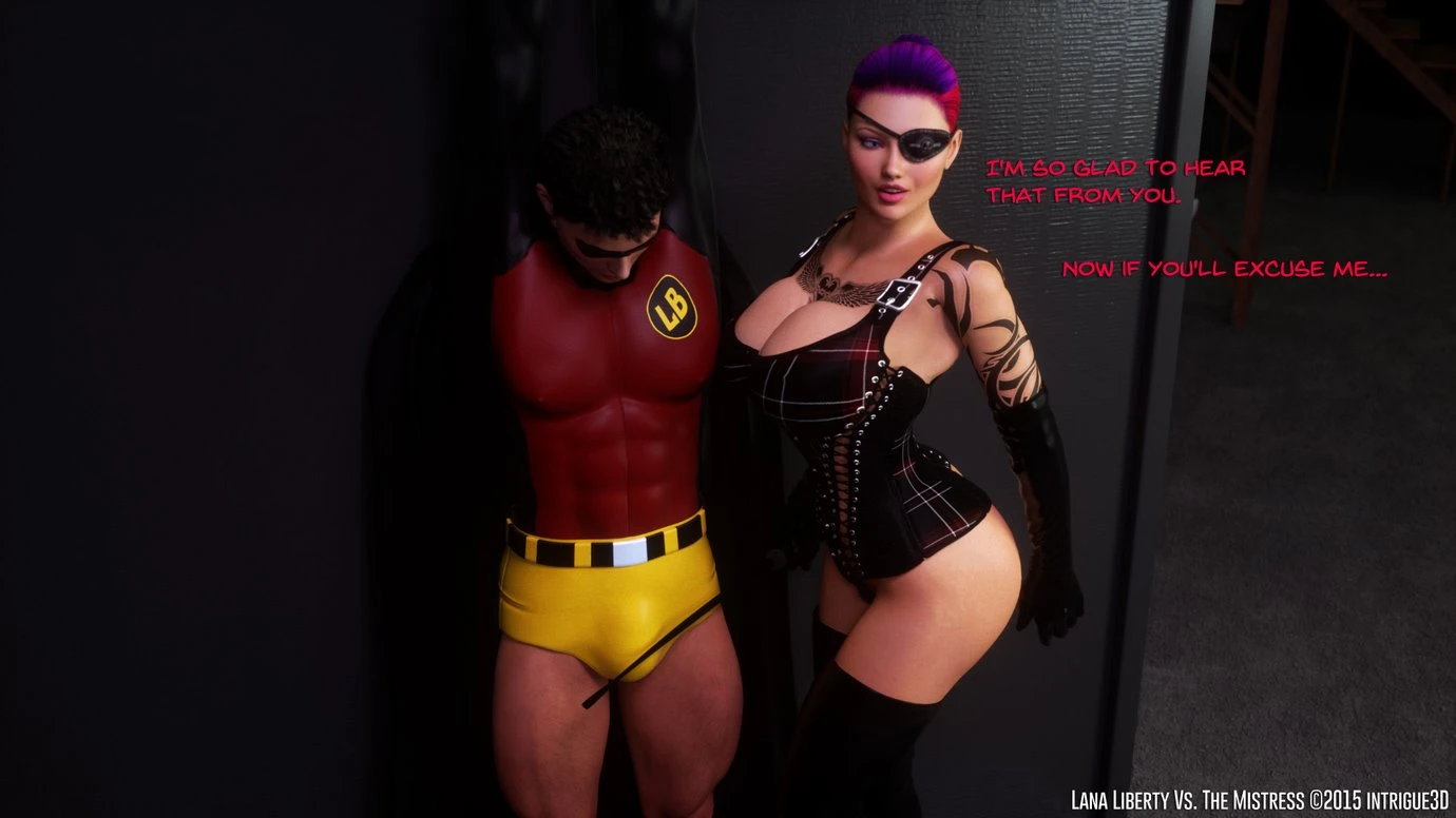 Lana Liberty Vs The Mistress porn comic picture 16