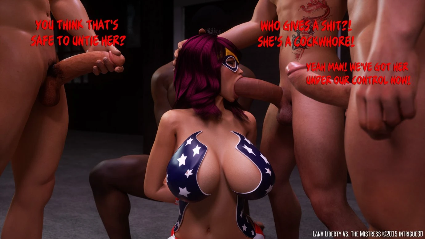 Lana Liberty Vs The Mistress porn comic picture 49