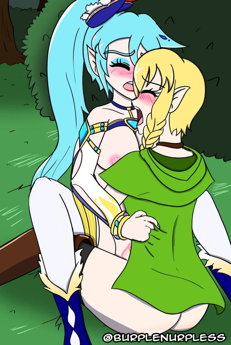 Lana rewards Linkle for her heroic deeds! porn comic picture 3
