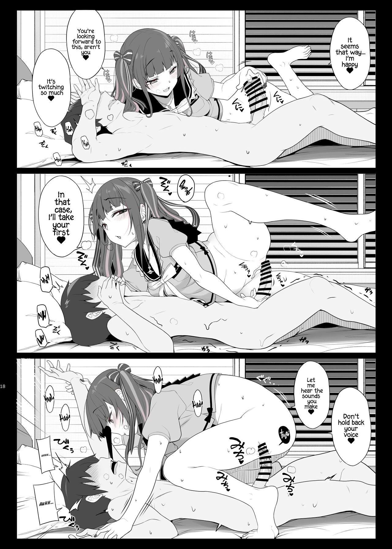 Landmine Series - Nightlong Sex with a Carnivore Girl | Jiraikei Joshi no Gyakunan Yodoushi Sex porn comic picture 17