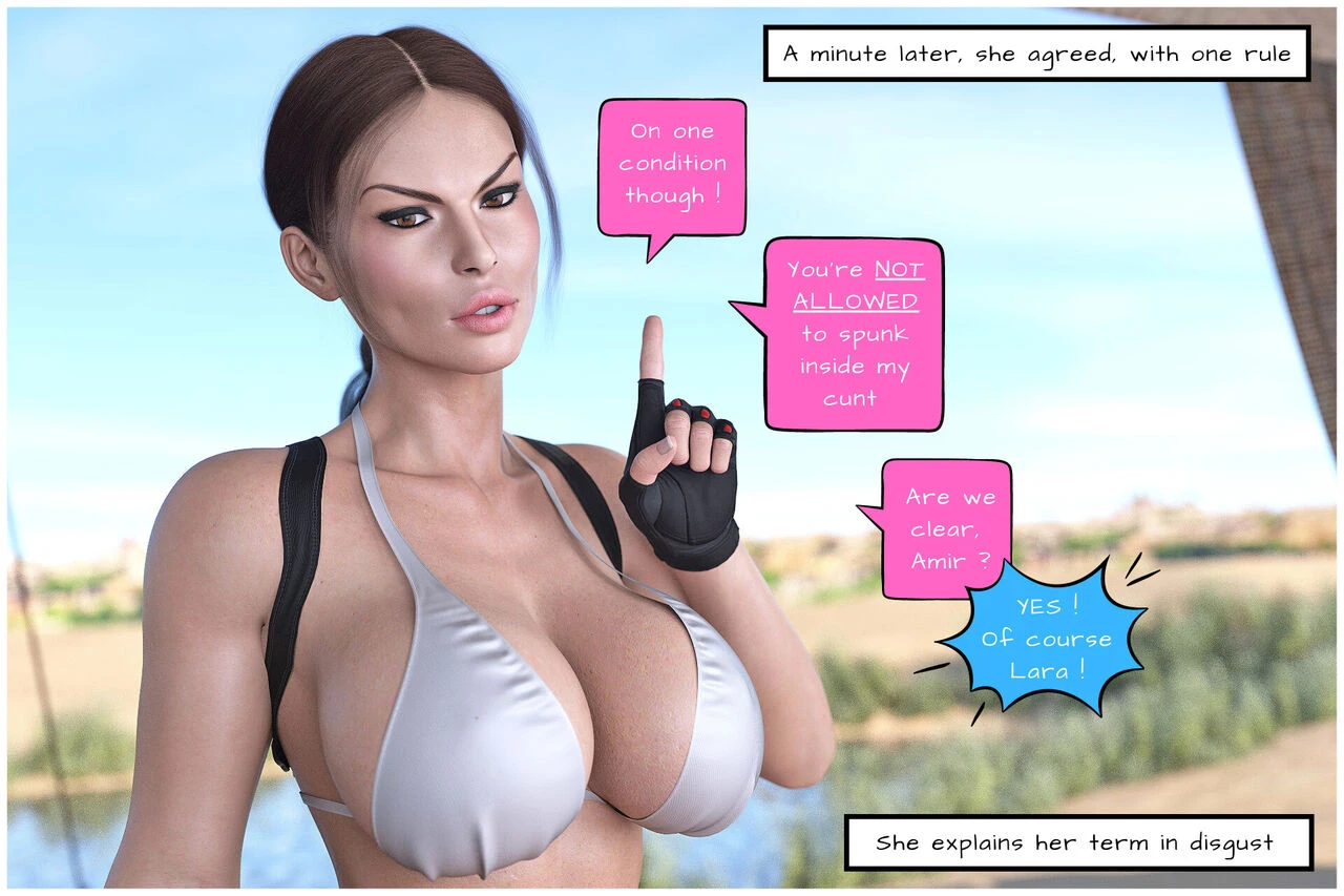 Lara and her... Tour Guide porn comic picture 13