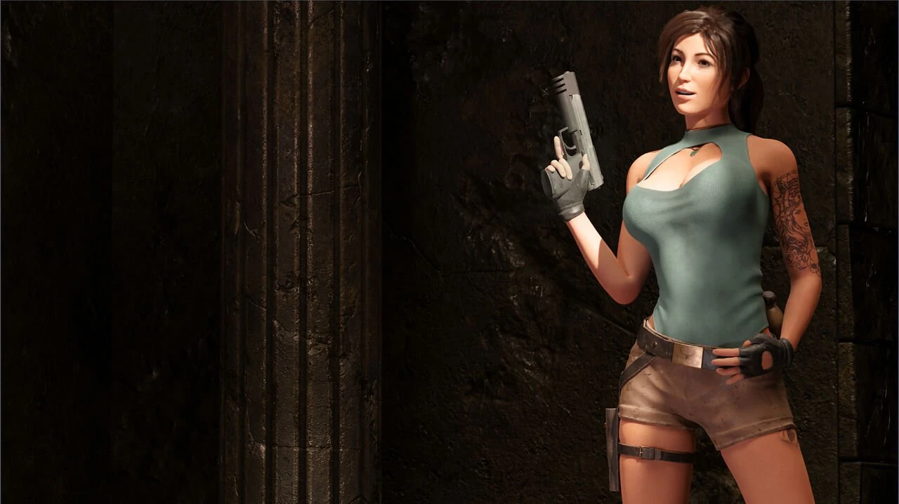 Lara and the Golden Statue porn comic picture 2