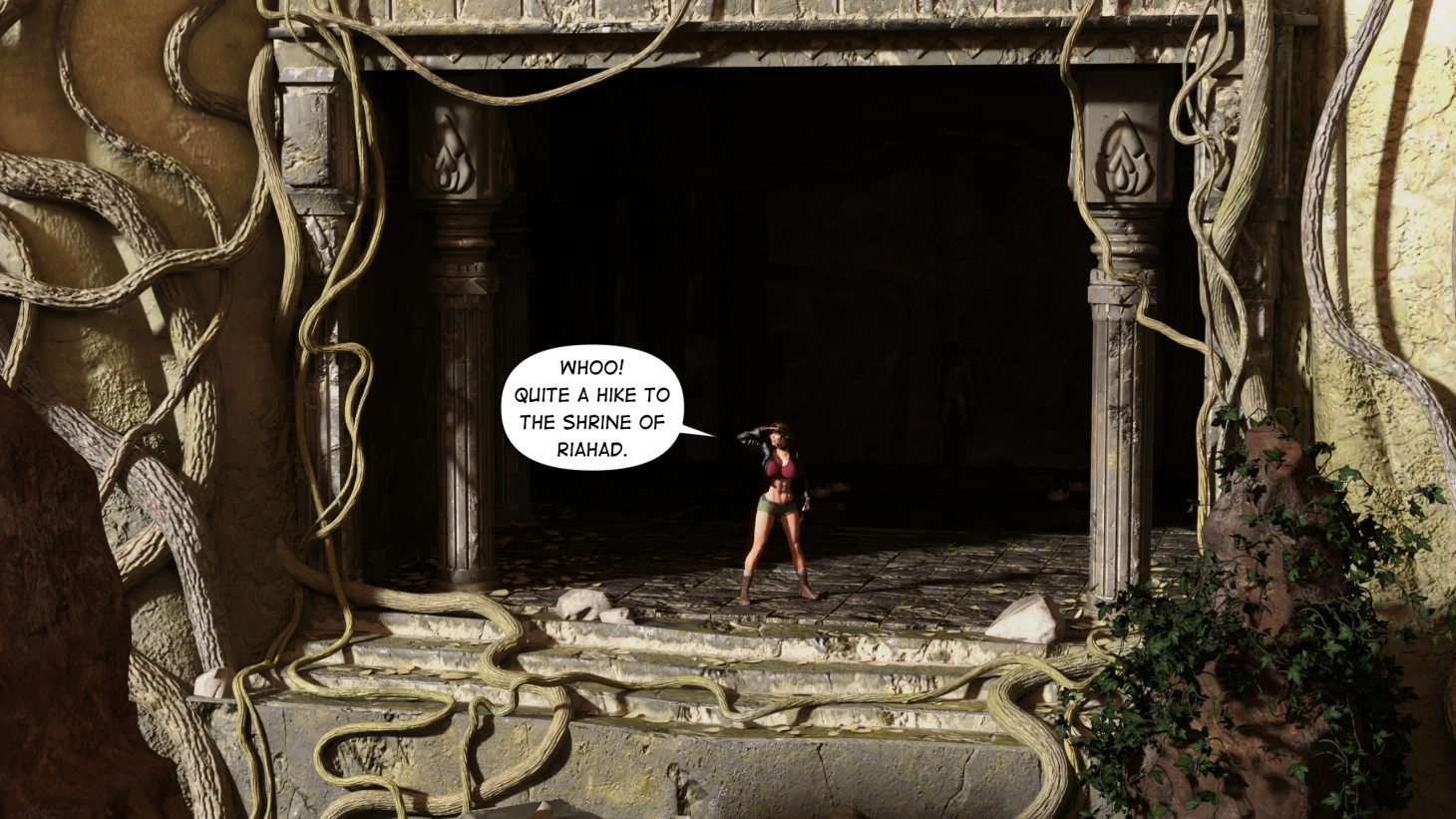 Lara Croft 2 Rock Hard Ritual porn comic picture 2