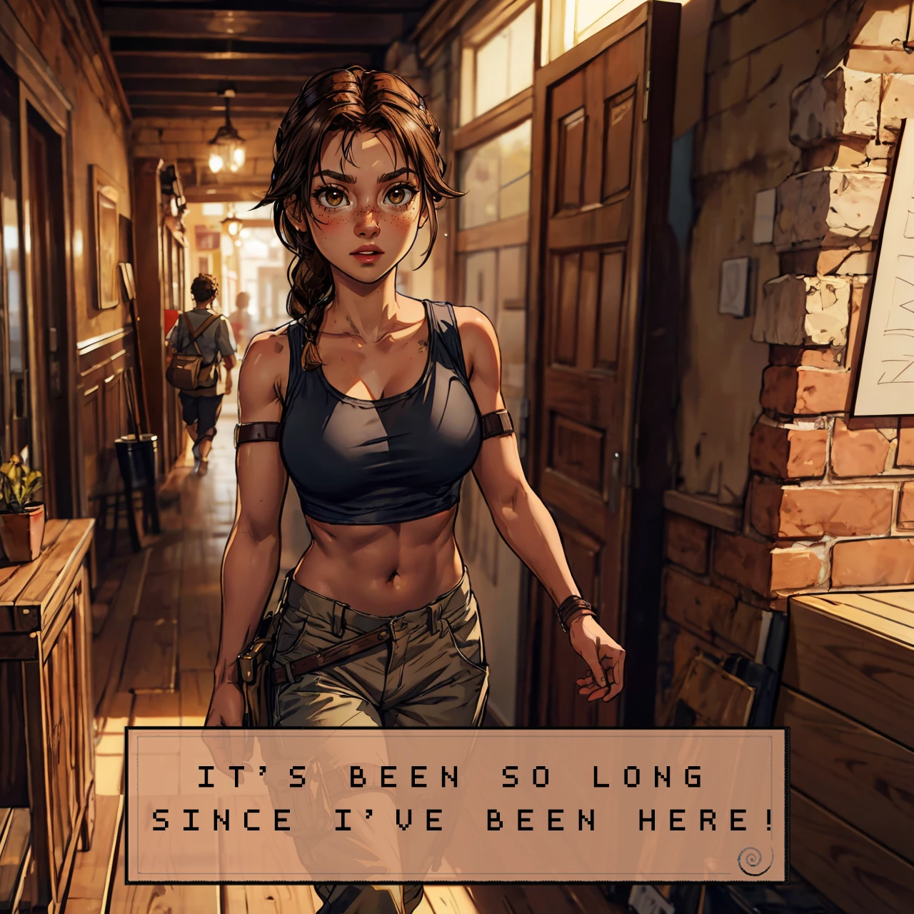Lara Croft: Be afraid of your desires porn comic picture 20