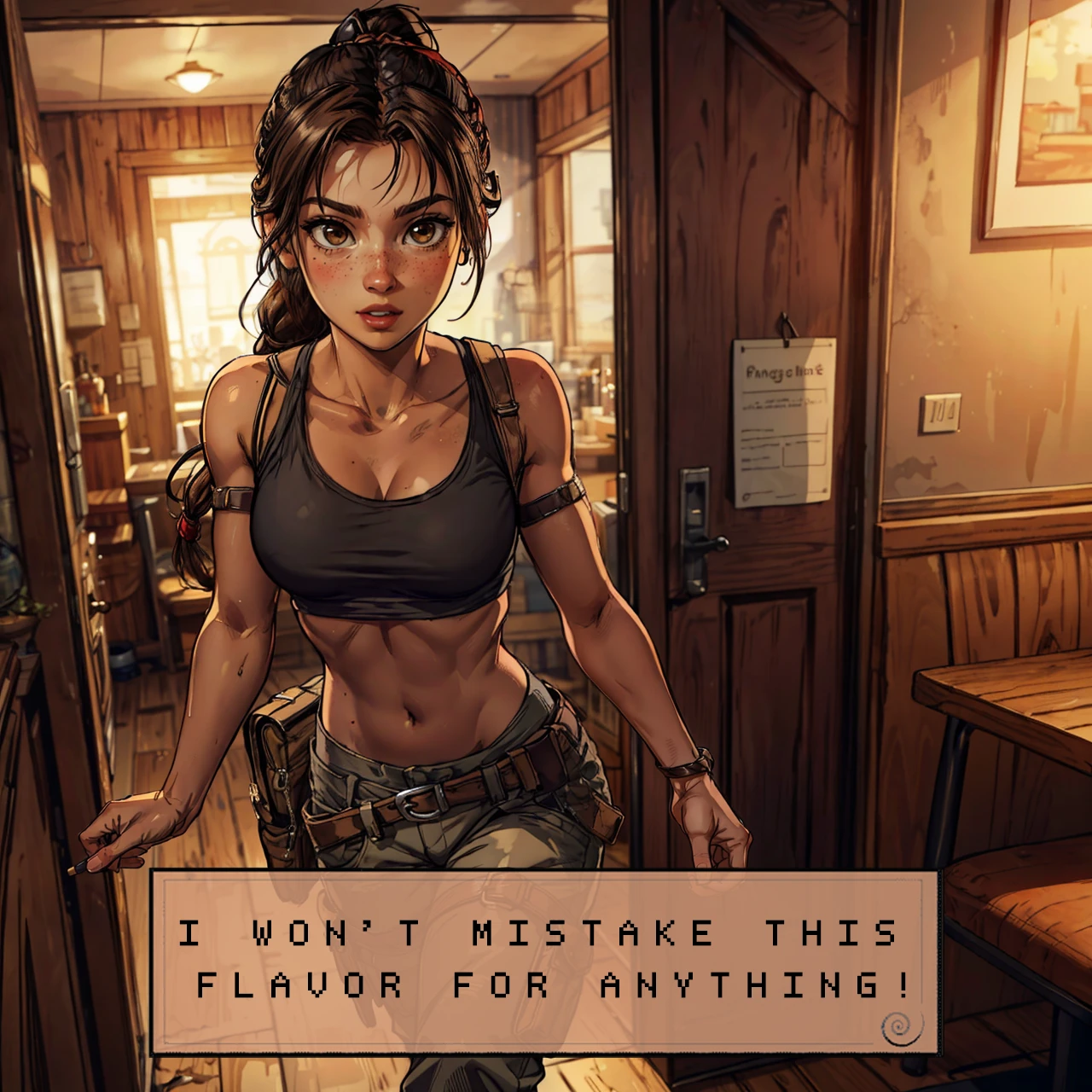Lara Croft: Be afraid of your desires porn comic picture 21
