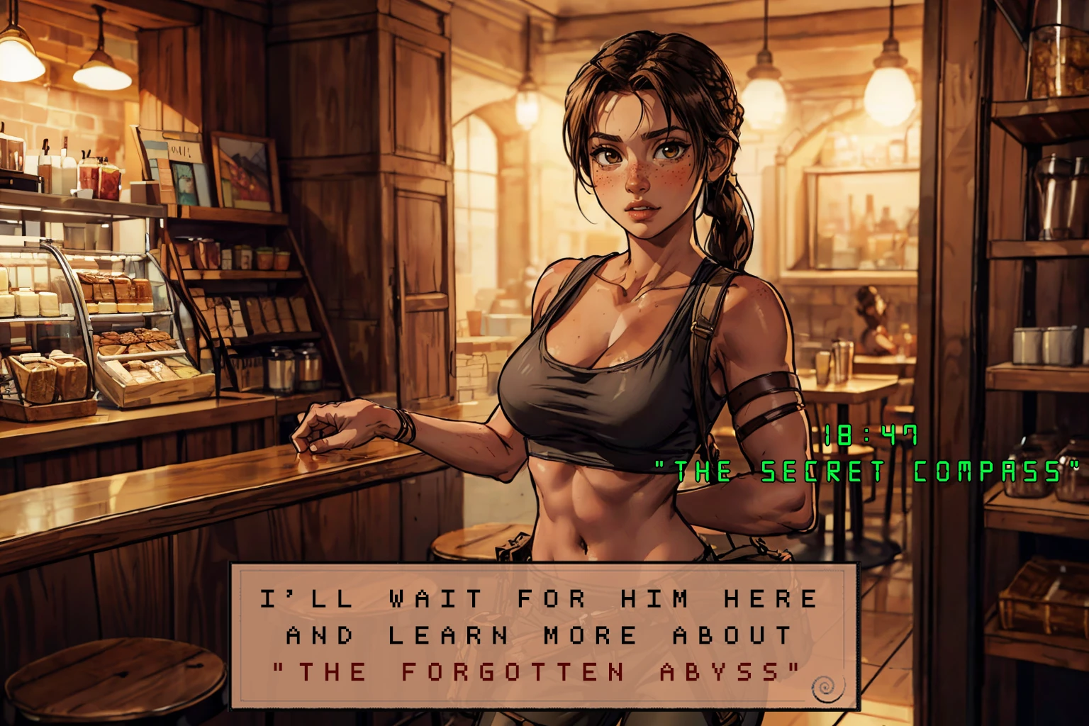 Lara Croft: Be afraid of your desires porn comic picture 24