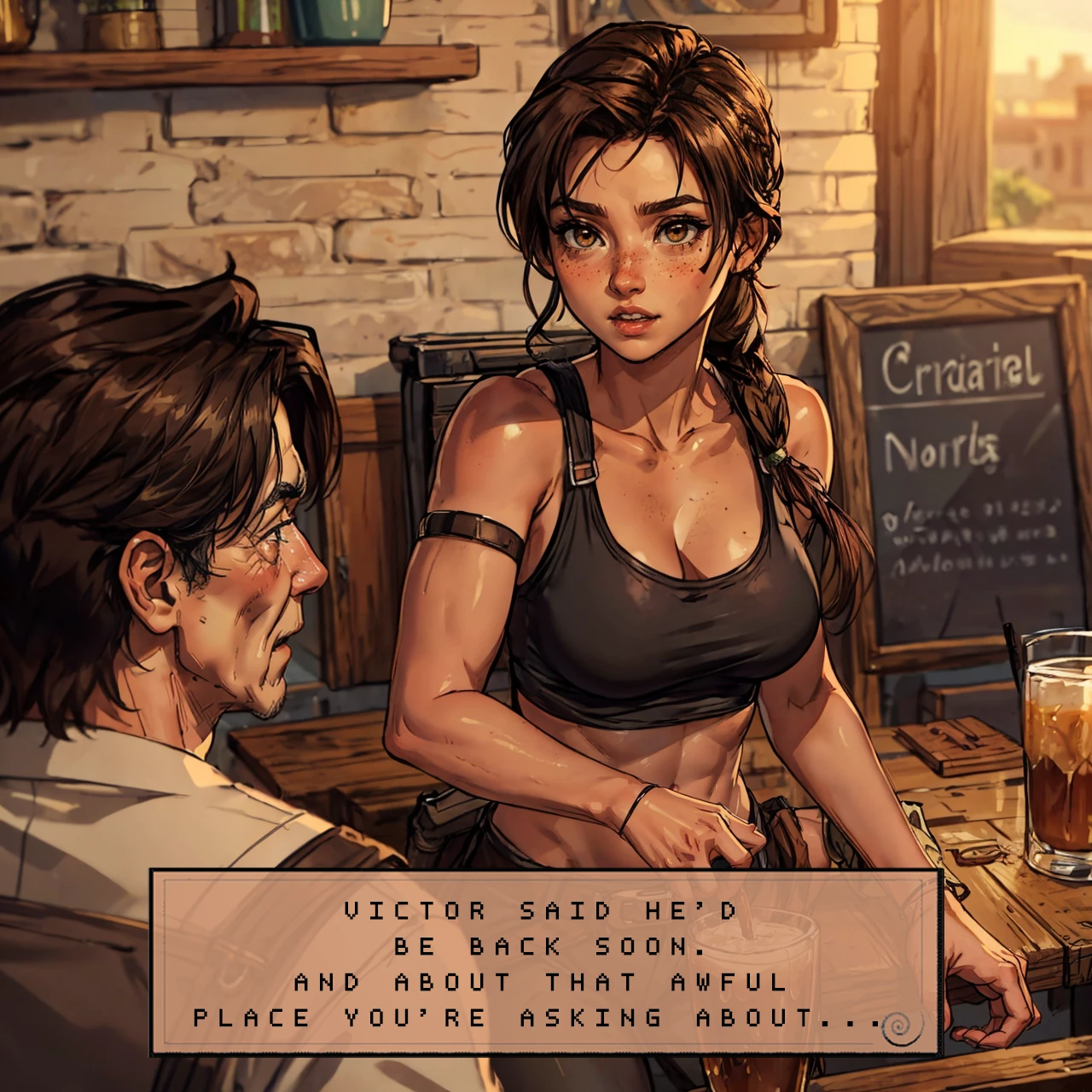 Lara Croft: Be afraid of your desires porn comic picture 26