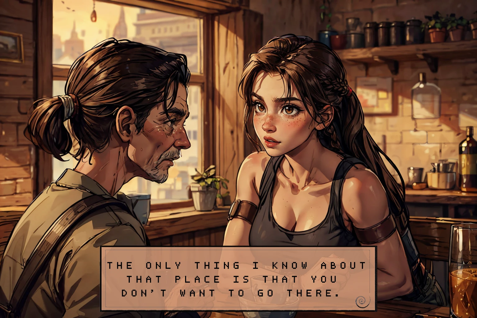 Lara Croft: Be afraid of your desires porn comic picture 28