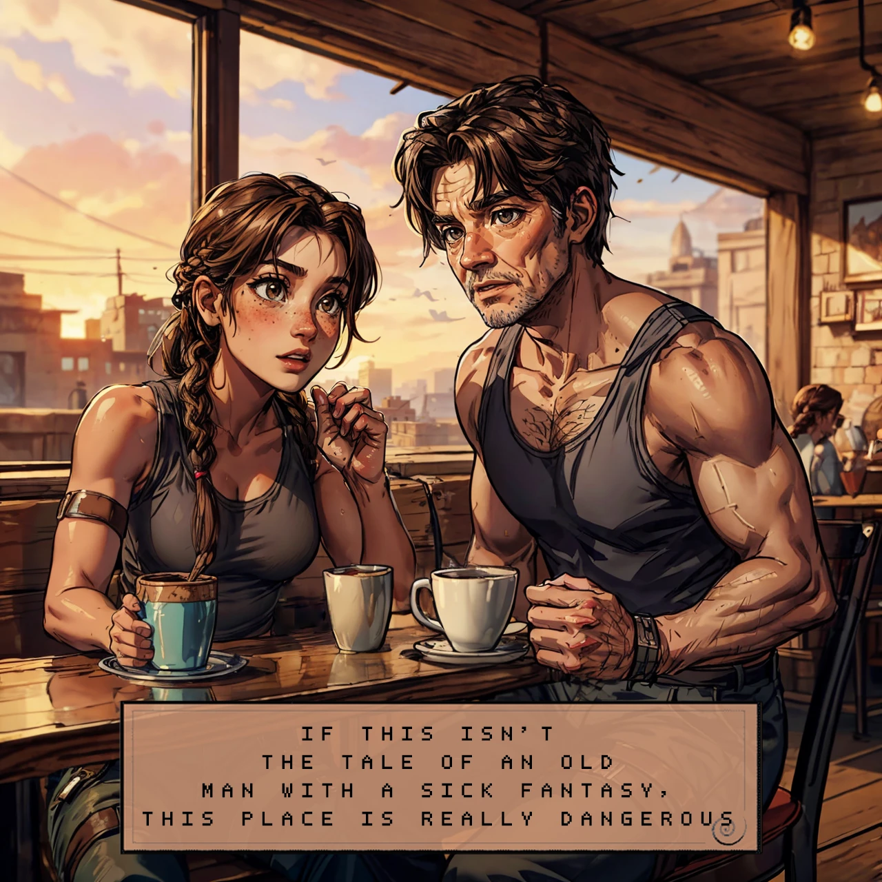 Lara Croft: Be afraid of your desires porn comic picture 34