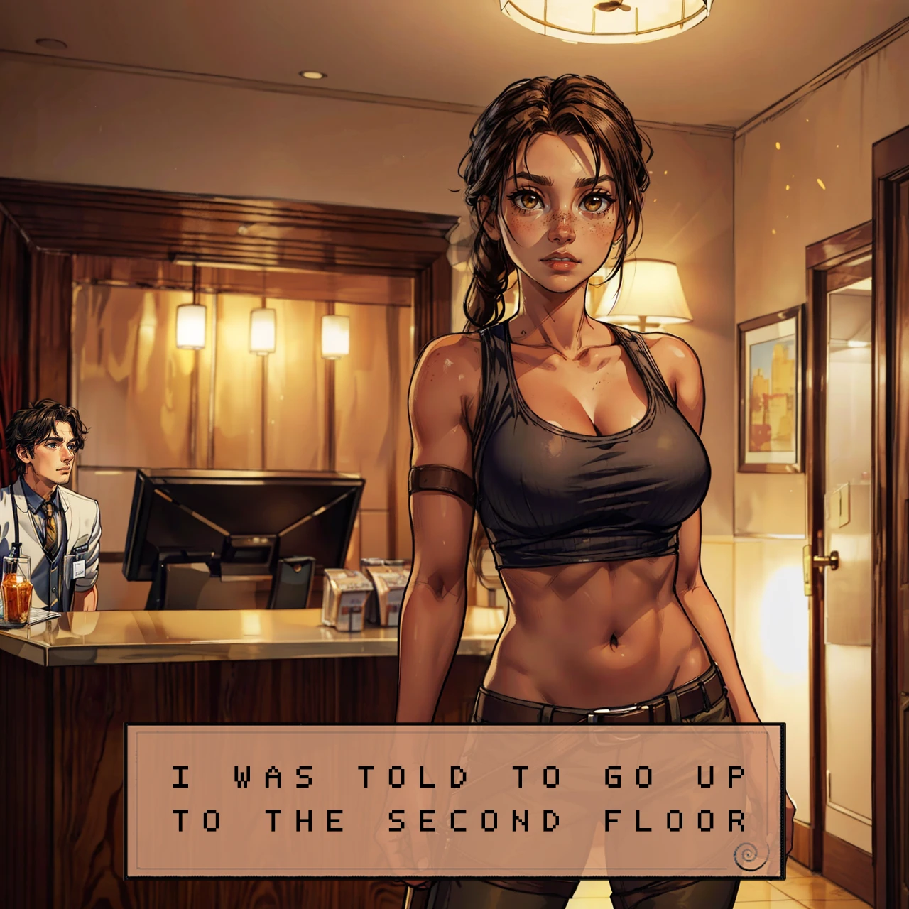 Lara Croft: Be afraid of your desires porn comic picture 46