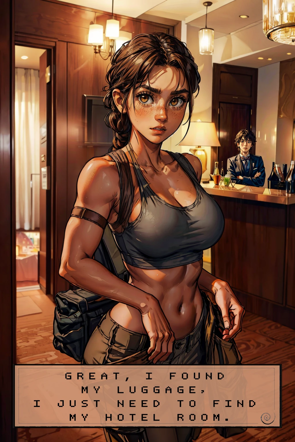 Lara Croft: Be afraid of your desires porn comic picture 47
