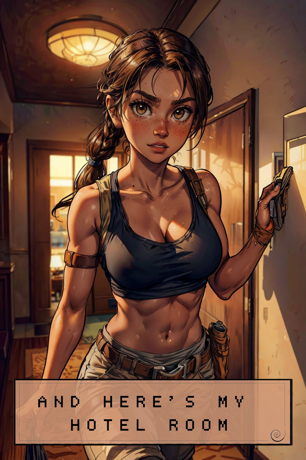 Lara Croft: Be afraid of your desires porn comic picture 48