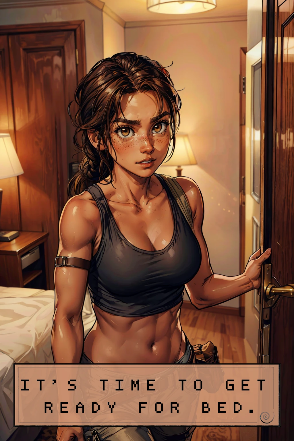 Lara Croft: Be afraid of your desires porn comic picture 49
