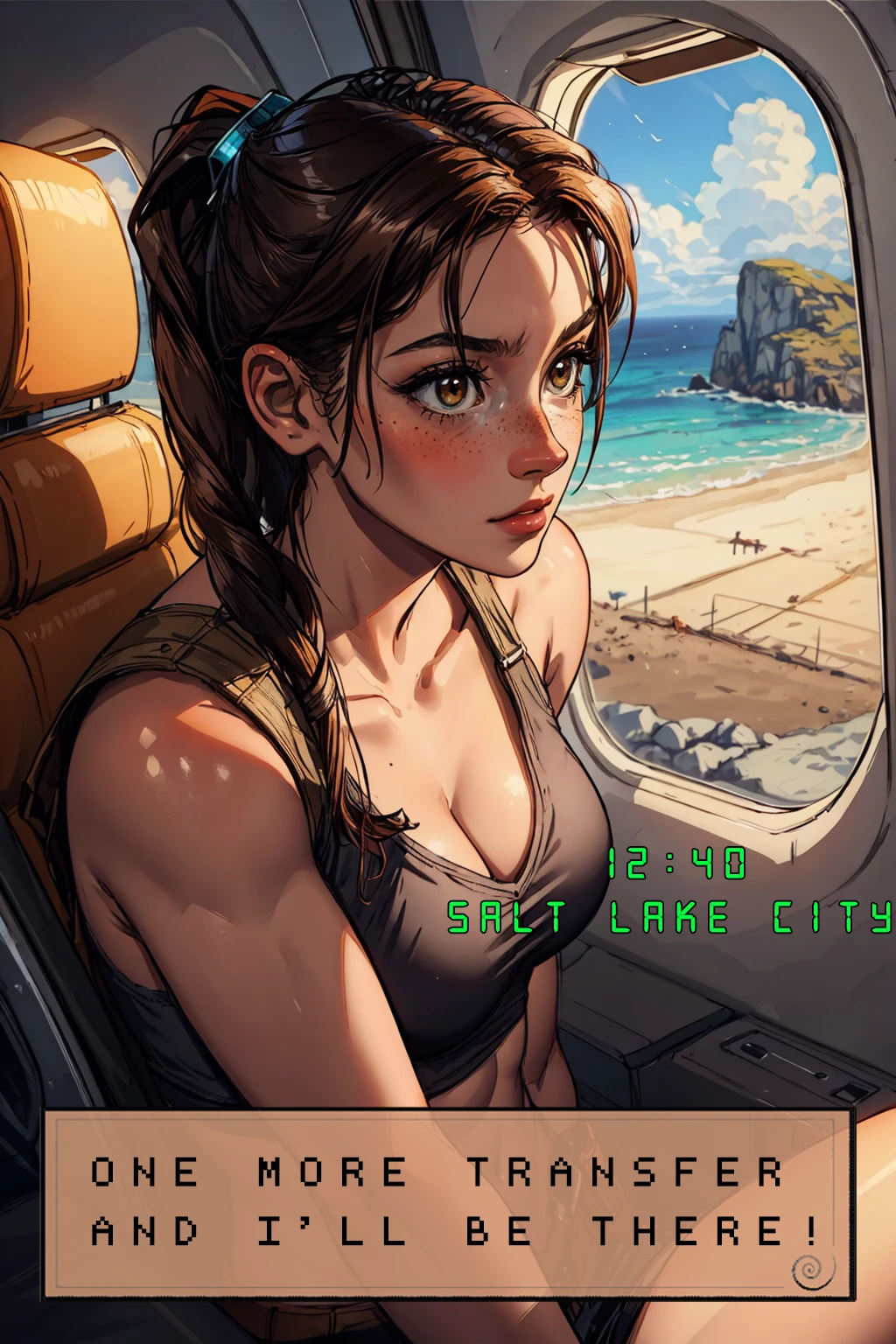 Lara Croft: Be afraid of your desires porn comic picture 5