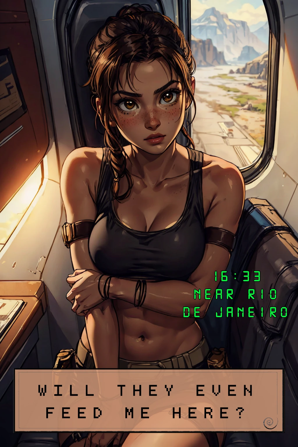 Lara Croft: Be afraid of your desires porn comic picture 6