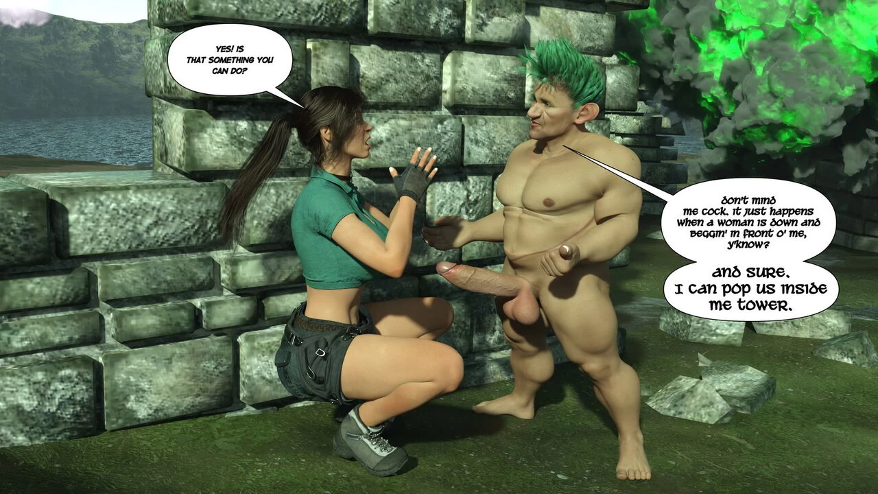 Lara Croft in Head for the Hills porn comic picture 15