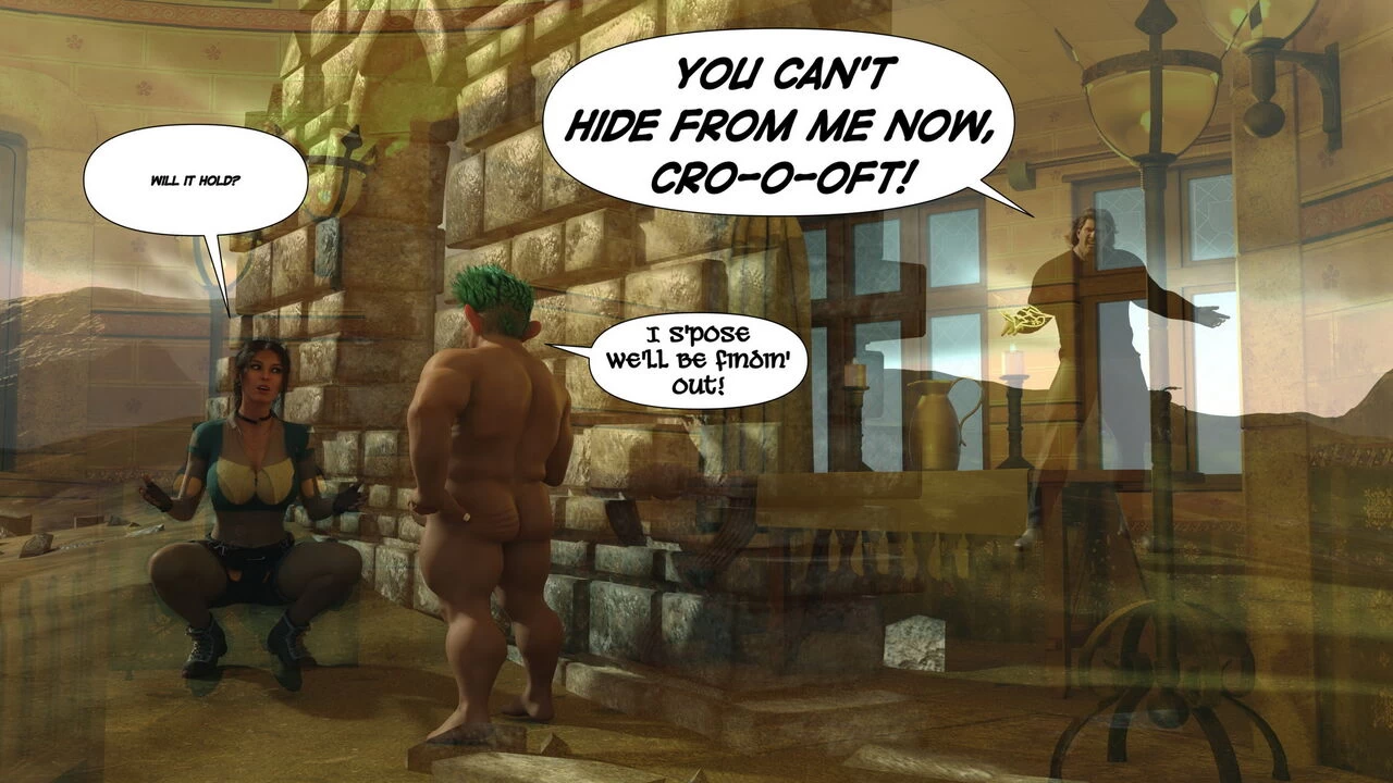 Lara Croft in Head for the Hills porn comic picture 16