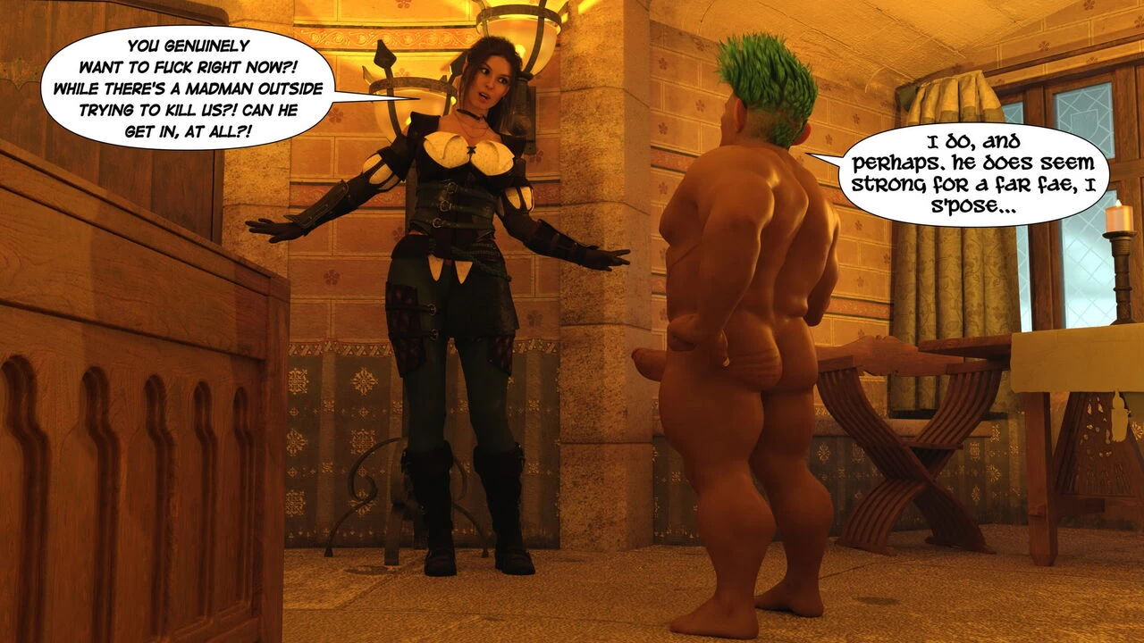 Lara Croft in Head for the Hills porn comic picture 18